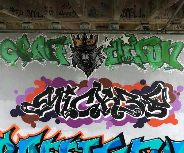 Mickey Graffiti Amsterdam en Graffitifun